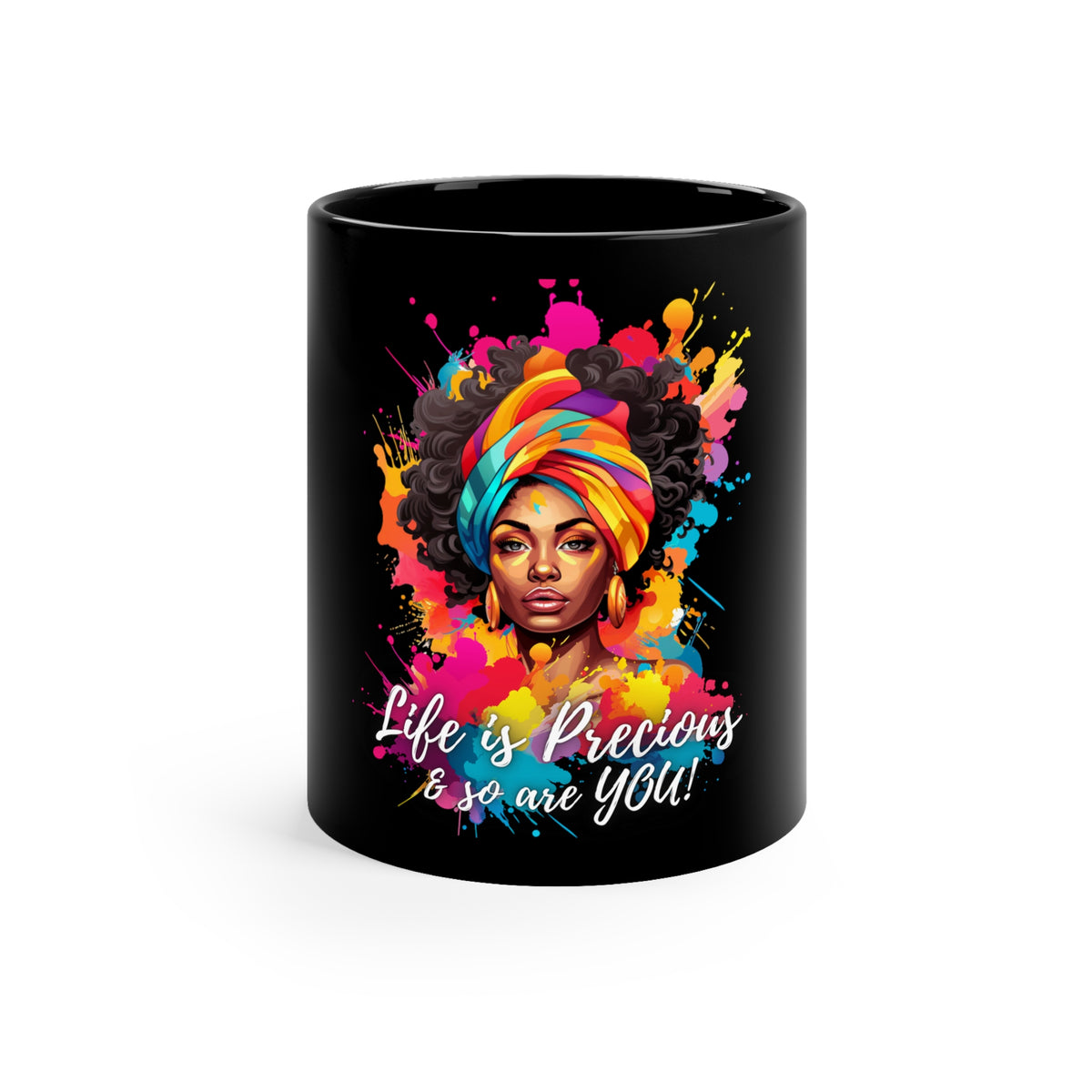 Neon Girl Mug