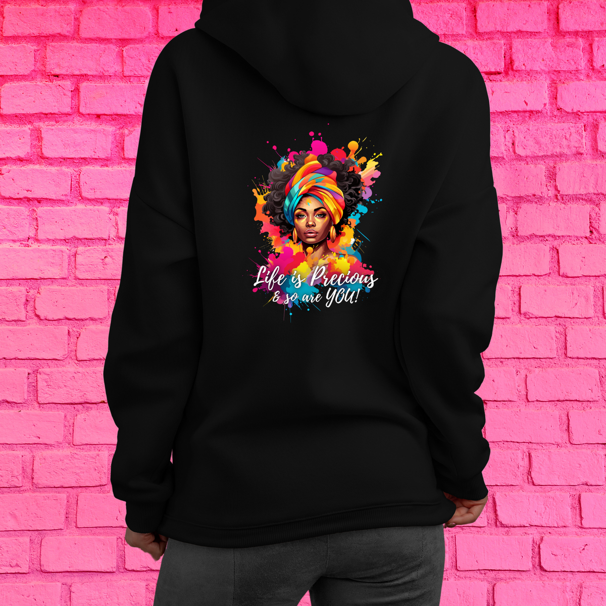 Neon Girl Hoodie