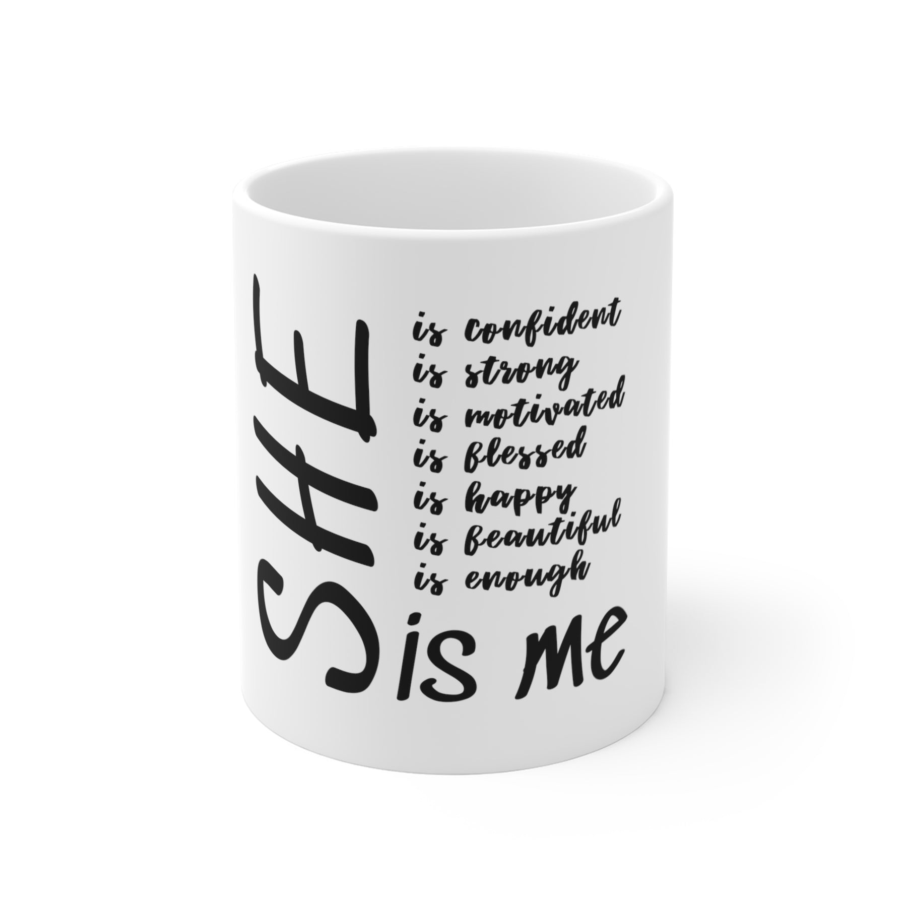 She Is Confident Mug